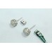 925 Sterling Silver Studs Earring with Natural Moon Stones